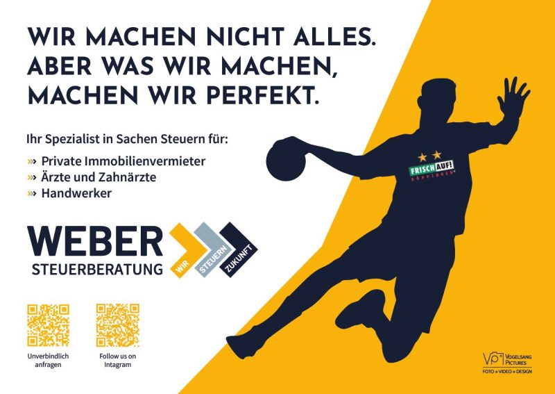 Rückseitige Kampagnenkommunikation und visuelle Markenidentität im Stadion-Umfeld.